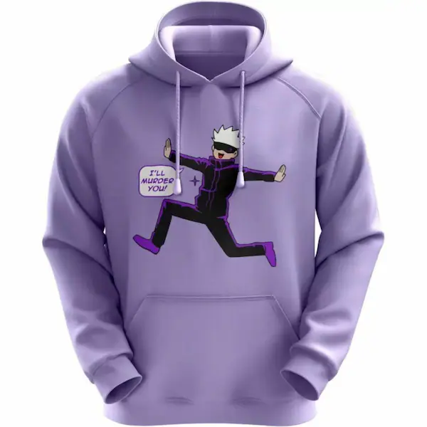 Glito Stylish graphic printed Kangaroo pocket hooded sweartshirts men