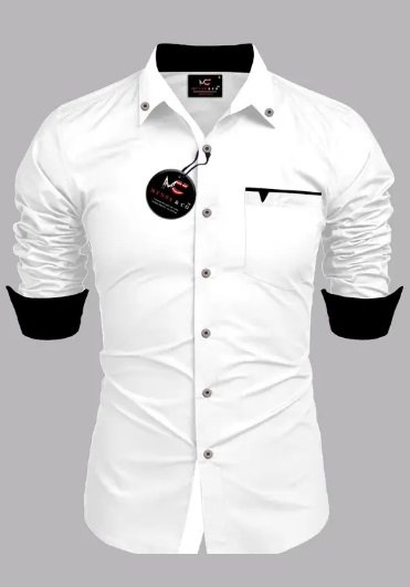 Men Regular Fit Solid Casual Shirt
