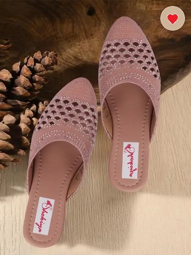 Women Flats Sandal (Pink , 6)