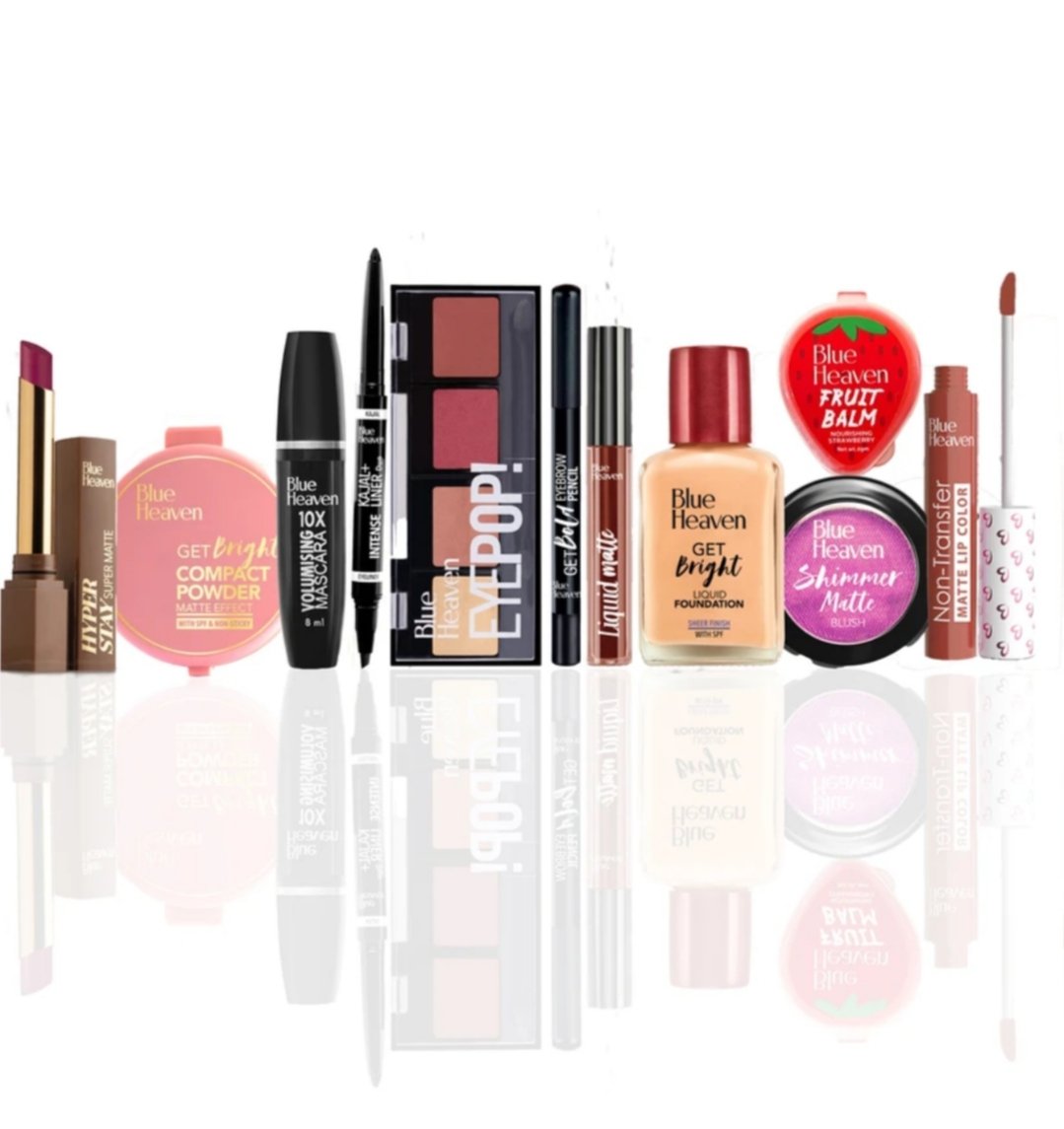 ₹350 Only – Blue Heaven Bridal Makeup Kit for Women (11-in-1, 75% OFF)