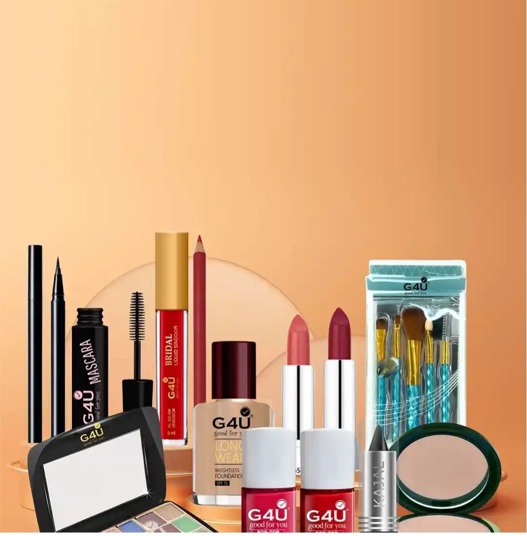 ₹354 Only – G4U Full Beginner Makeup Kit for Women (17 Products, 86% OFF