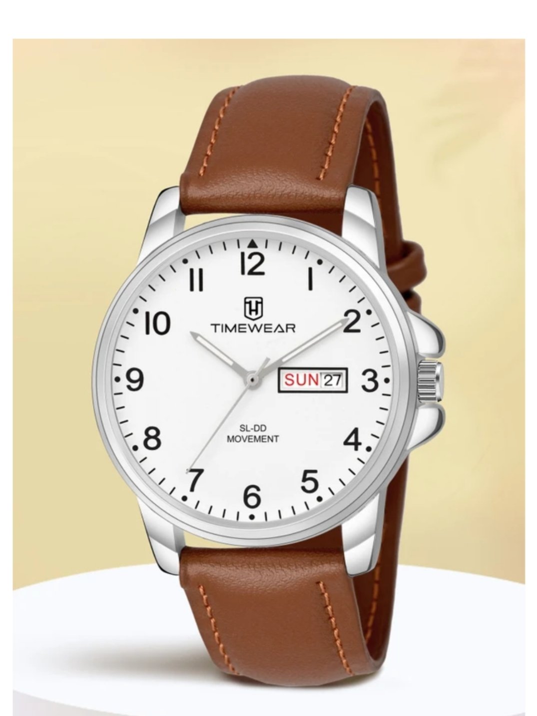 ₹279 | TIMEWEAR Men’s Analog Watch with Day Date (81% OFF) ⌚