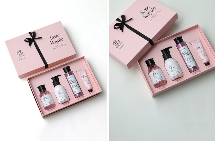 ₹1,016 - Brillare Rose Royale Body Care Luxury Gift Set for Wife