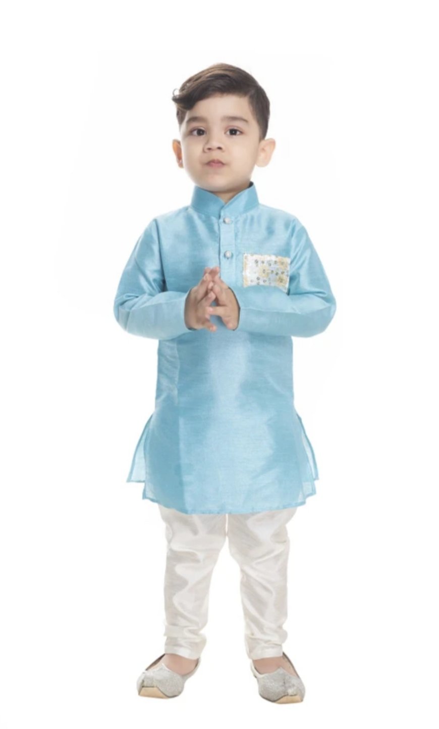 ₹172 – Boom Boys Festive &amp; Party Kurta Pyjama Set | 75% OFF