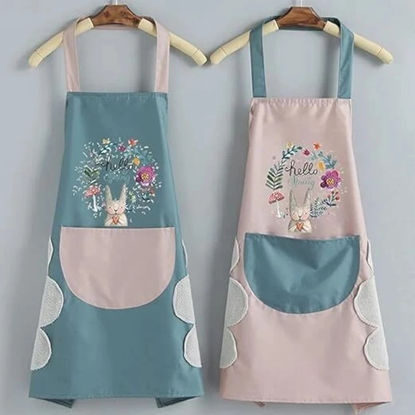 Oniquid Kitchen Apron for Daily Cooking and Home Kitchen Routines