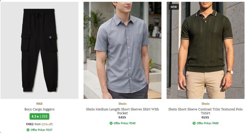 AJIO Fashion Sale Deals for Clothing Footwear and Lifestyle Shopping