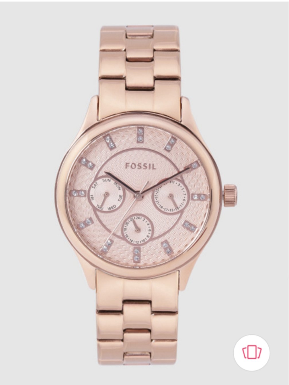 Fossil Rose Gold Women Watch for Elegant Everyday Styling Needs