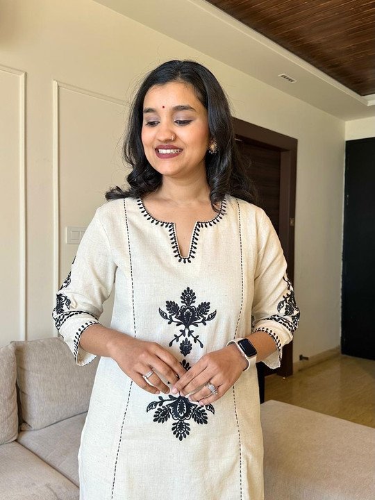 Elepants Kurti Palazzo Set for Comfortable Everyday Ethnic Styling