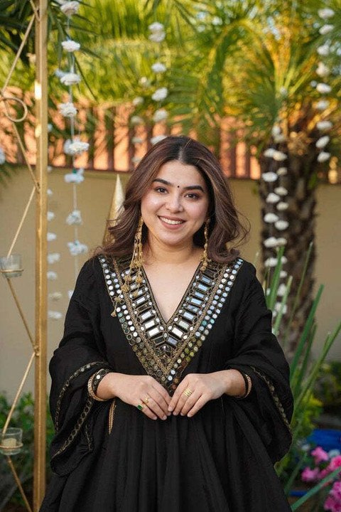 KhodiyarClothes Sharara Kurti Set for Elegant Festive Occasion Wear
