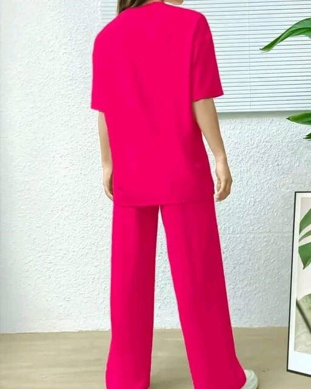 Urban Cat Pink Top Pyjama Set at ₹398 for Cozy Daily Homewear