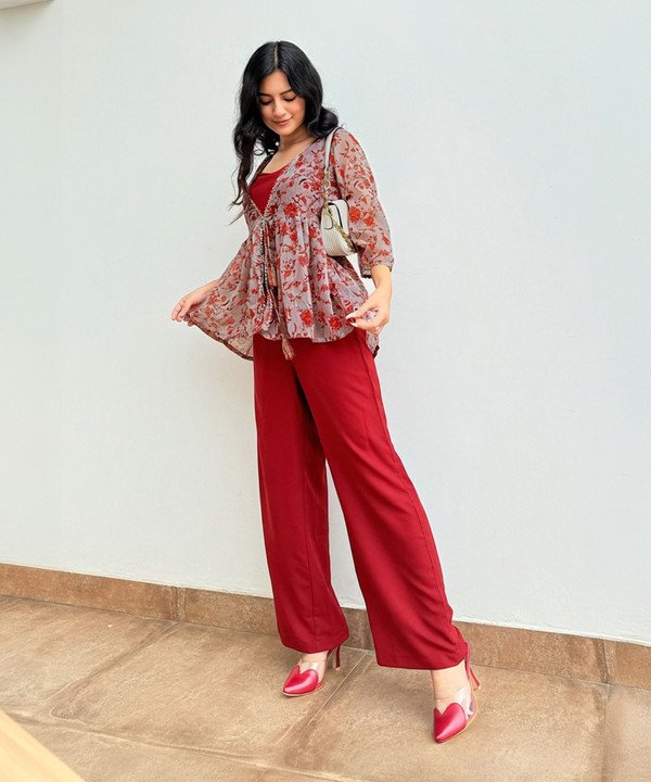 Janasya Co Ord Set at ₹887 for Trendy Layered Fashion Looks