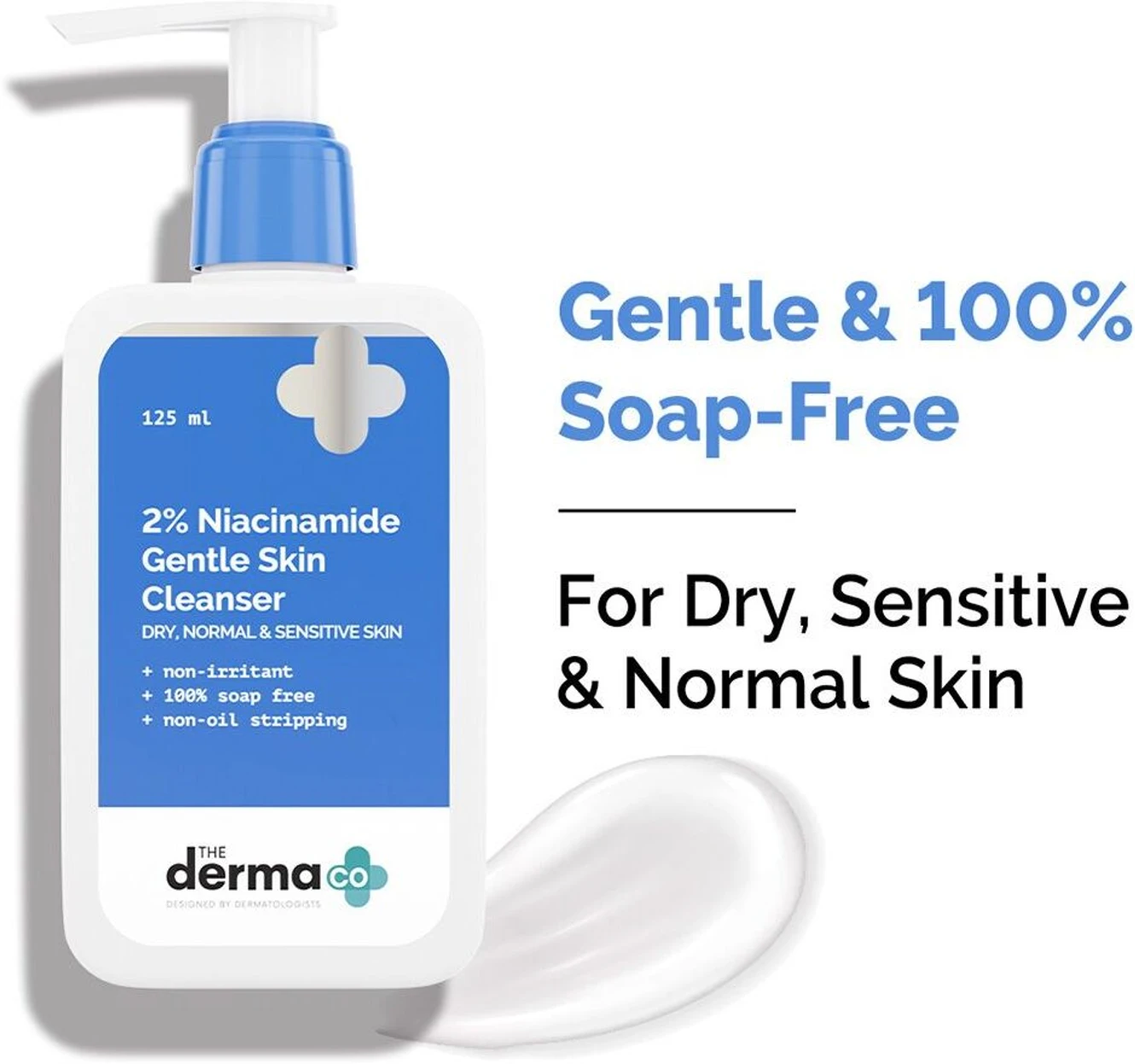 ₹210 The Derma Co 2% Niacinamide Gentle Skin Cleanser Deal