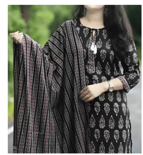 VINDYAVASINI Women Kurti Pant and Dupatta Set for Festive Looks