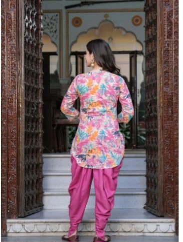 Women Kurta Dhoti Pant Set for Festive and Casual Ethnic Wear