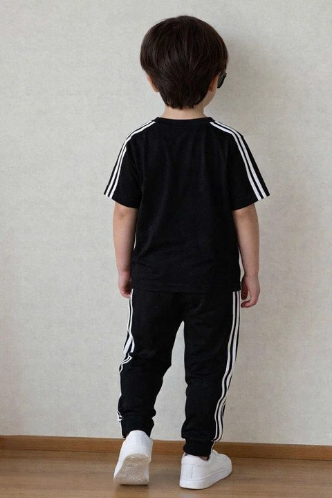 Bentgrass Boys Casual T-Shirt &amp; Pyjama Set at ₹202 | Kids Daily Wear