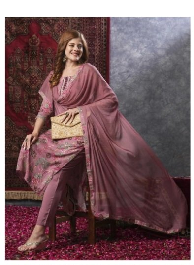 SHREE RAMKRISHNA FAB Women Kurti Pant and Dupatta Set