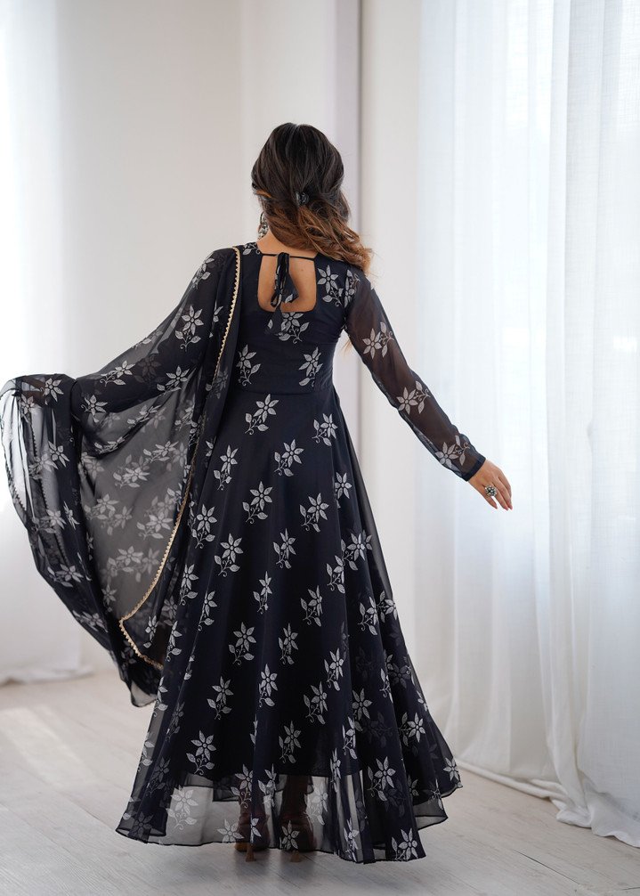 SHIFAAKAT Women Kurti and Dupatta Set for Festive Ethnic Wear