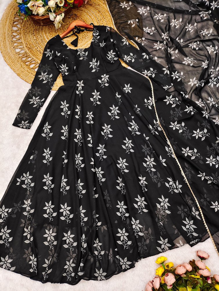SHIFAAKAT Women Kurti and Dupatta Set for Festive Ethnic Wear