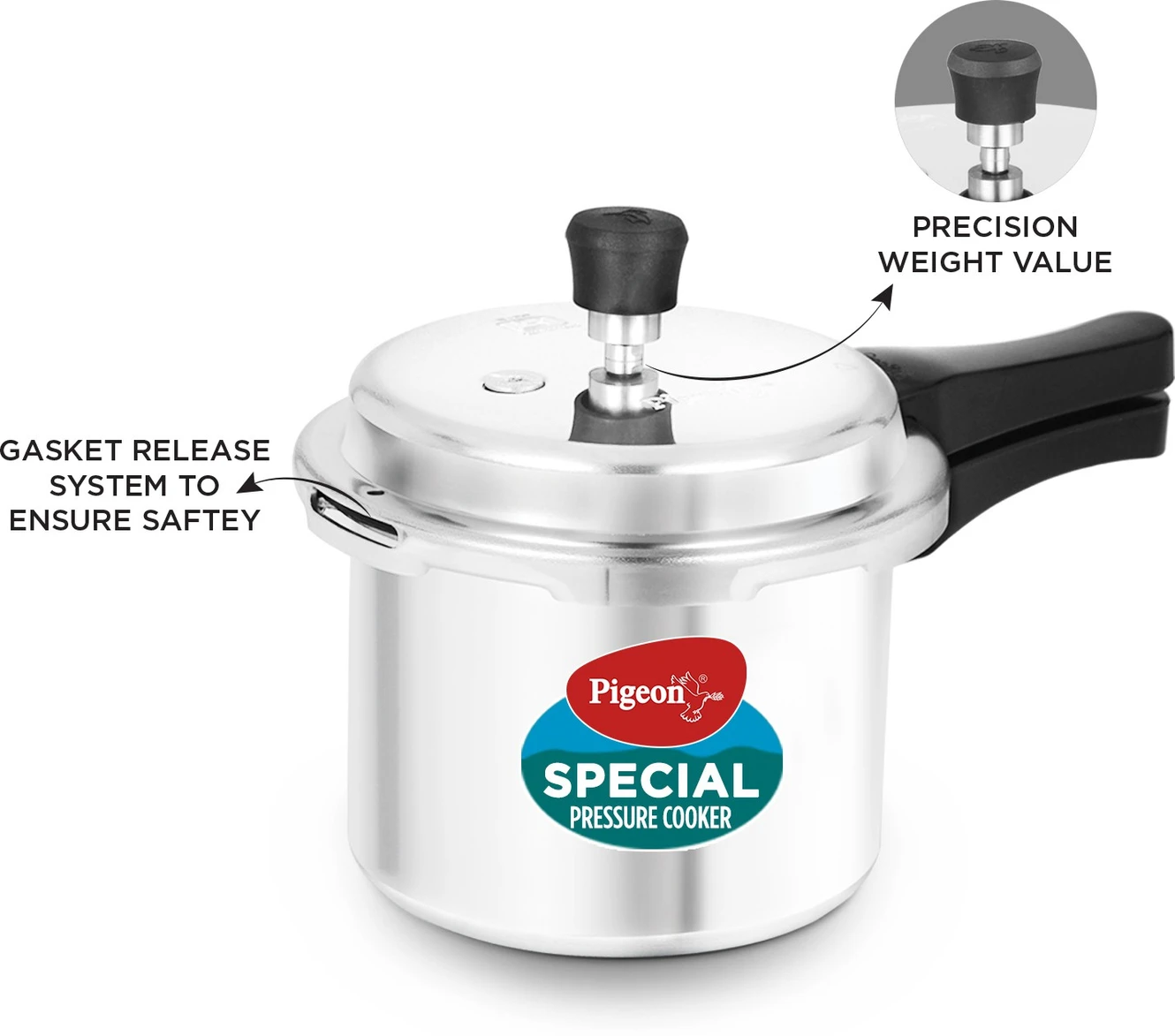 ₹1,099 Pigeon Pressure Cooker Combo for Everyday Kitchen Use
