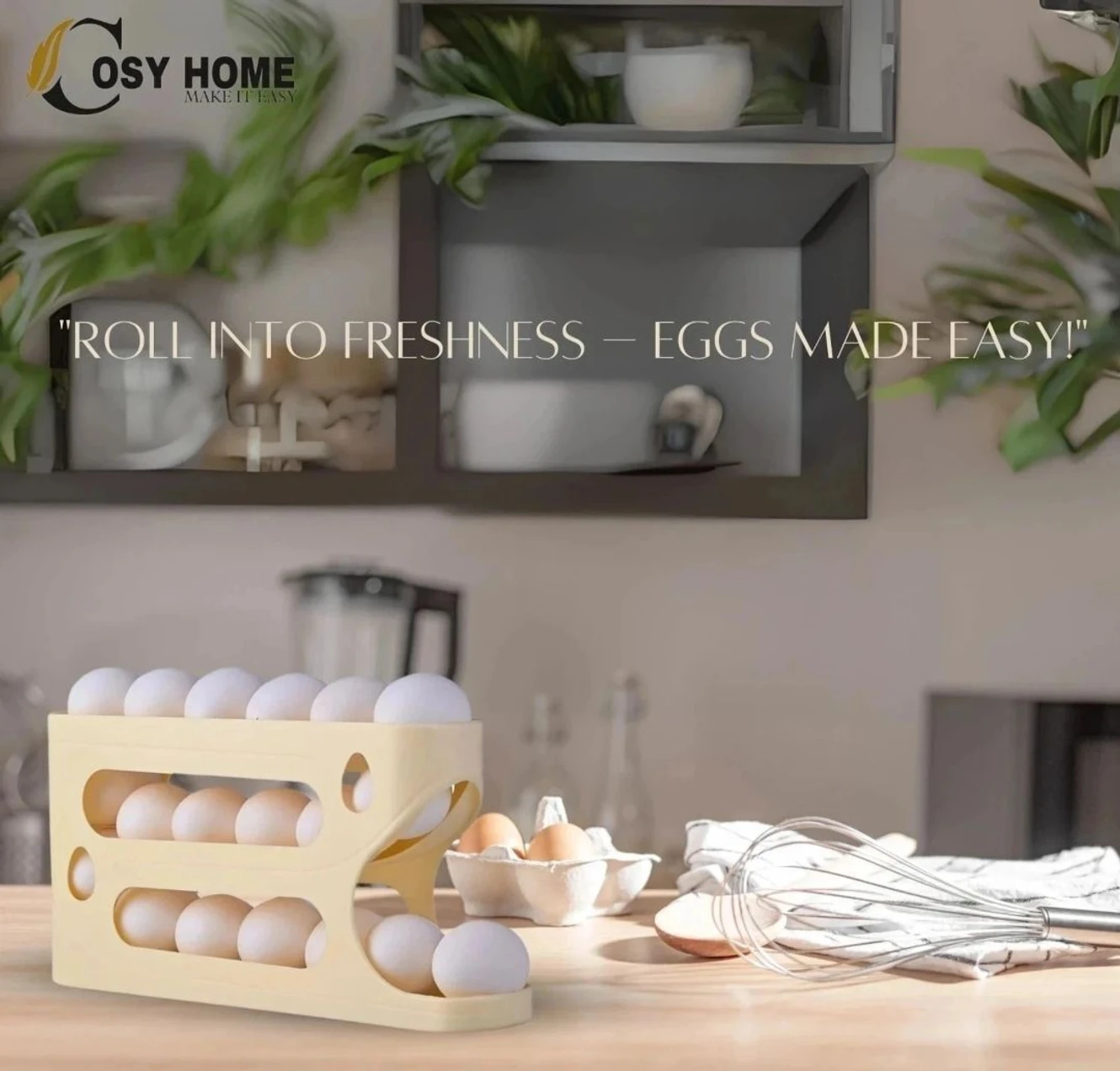 ₹140 Egg Holder for Organized Refrigerator Plus Kitchen Storage