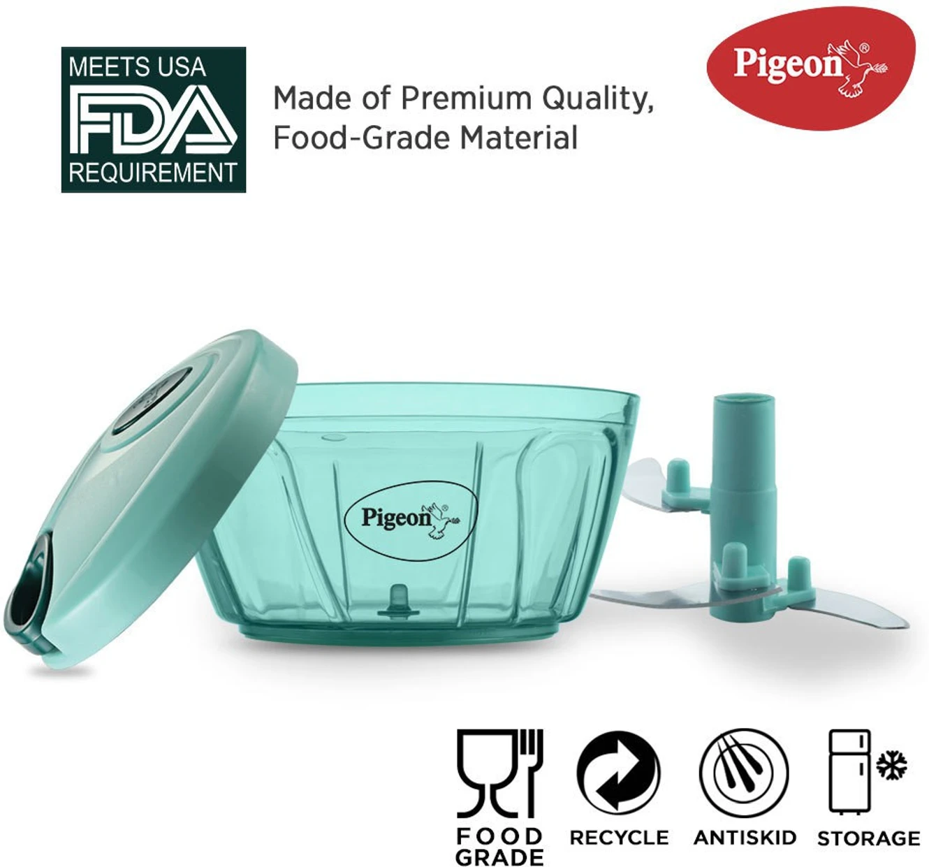 ₹183 Mini Vegetable Chopper for Fast Everyday Kitchen Prep