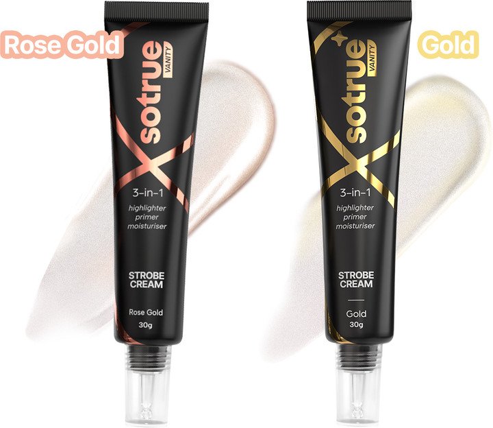 ₹485 Sotrue Strobe Cream Combo for Glowing Makeup Ready Skin Look