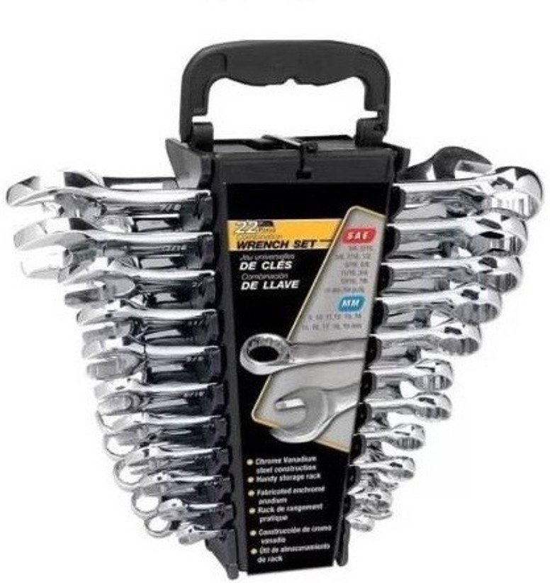 ₹280 Double Sided Combination Wrench Set for Repair Tasks