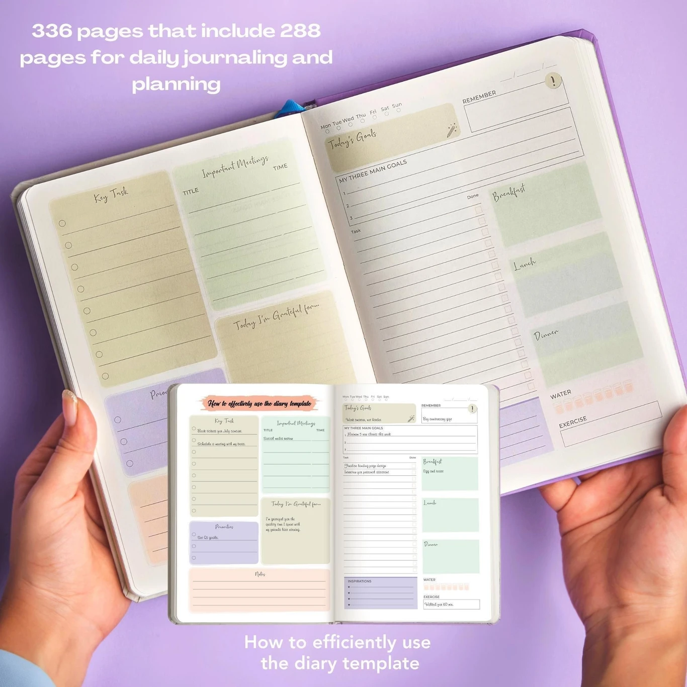 ₹399 Doodle A5 Planner for Students Seeking Better Daily Balance