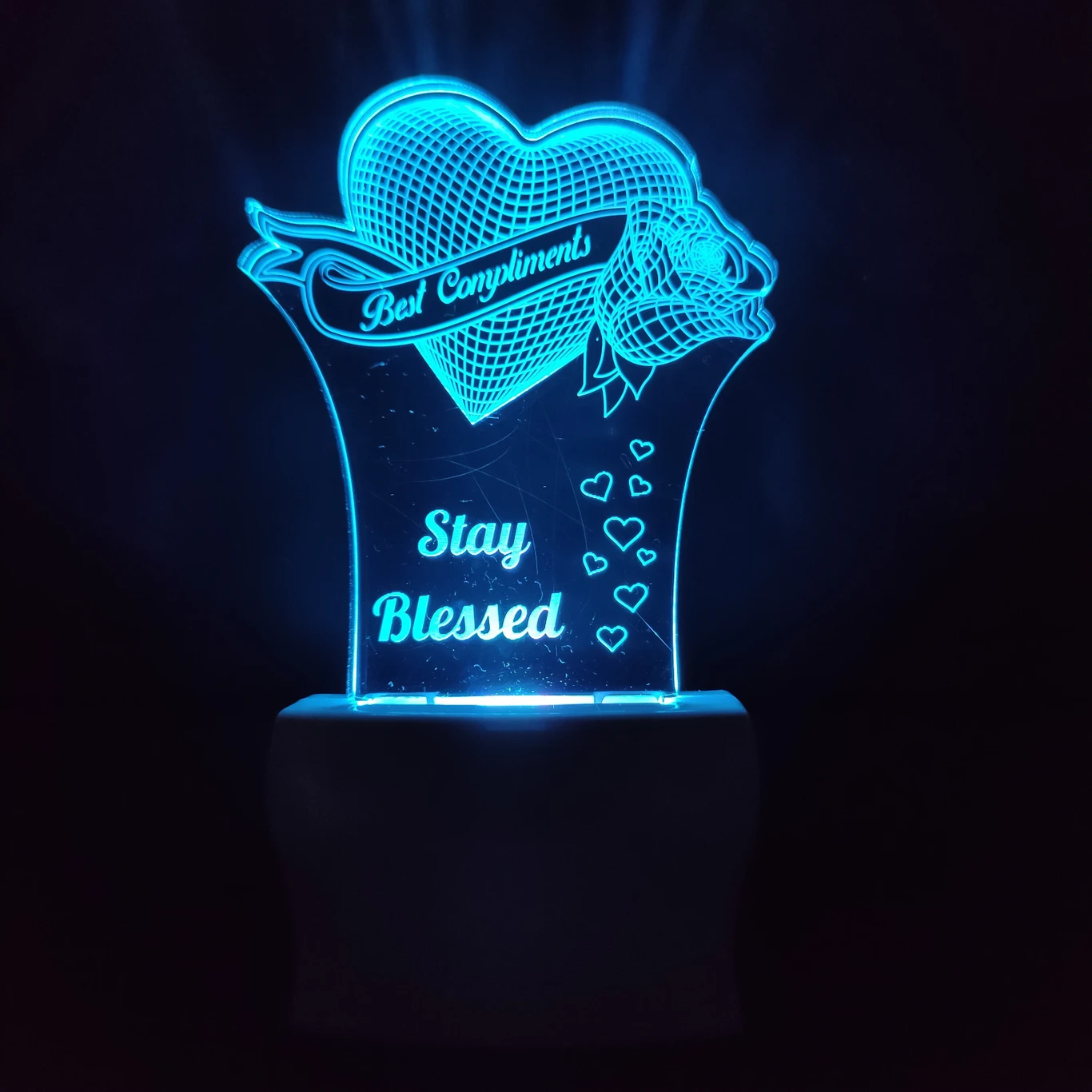 ₹269 Stay Blessed Night Lamp for Cozy Bedroom Plus Decor