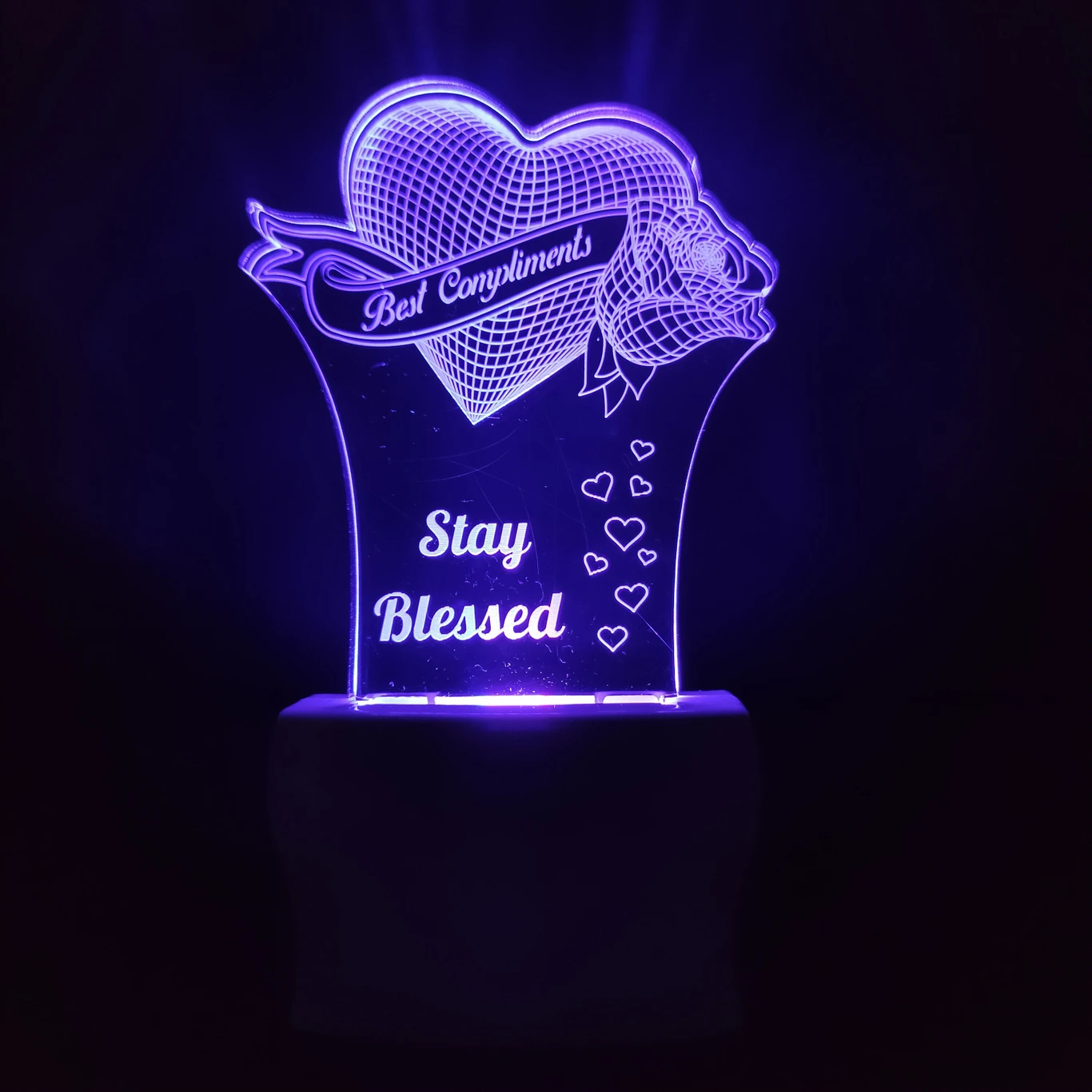 ₹269 Stay Blessed Night Lamp for Cozy Bedroom Plus Decor