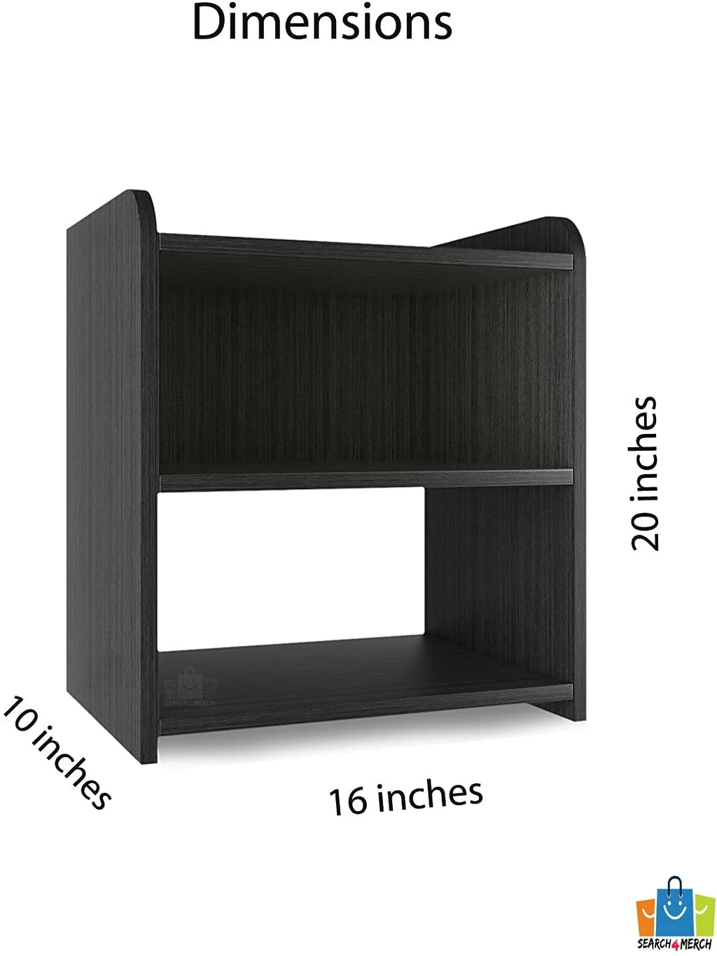 ₹736 Engineered Wood Bedside Table for Modern Bedroom Decor