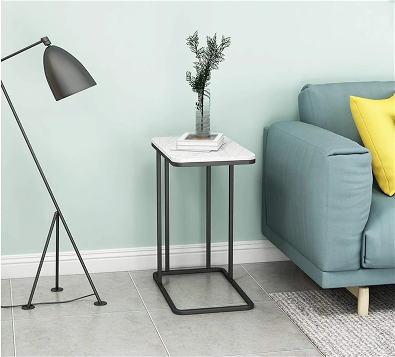 ₹1,473 Modern C Shape Side Table for Bedroom and Sofa Corners