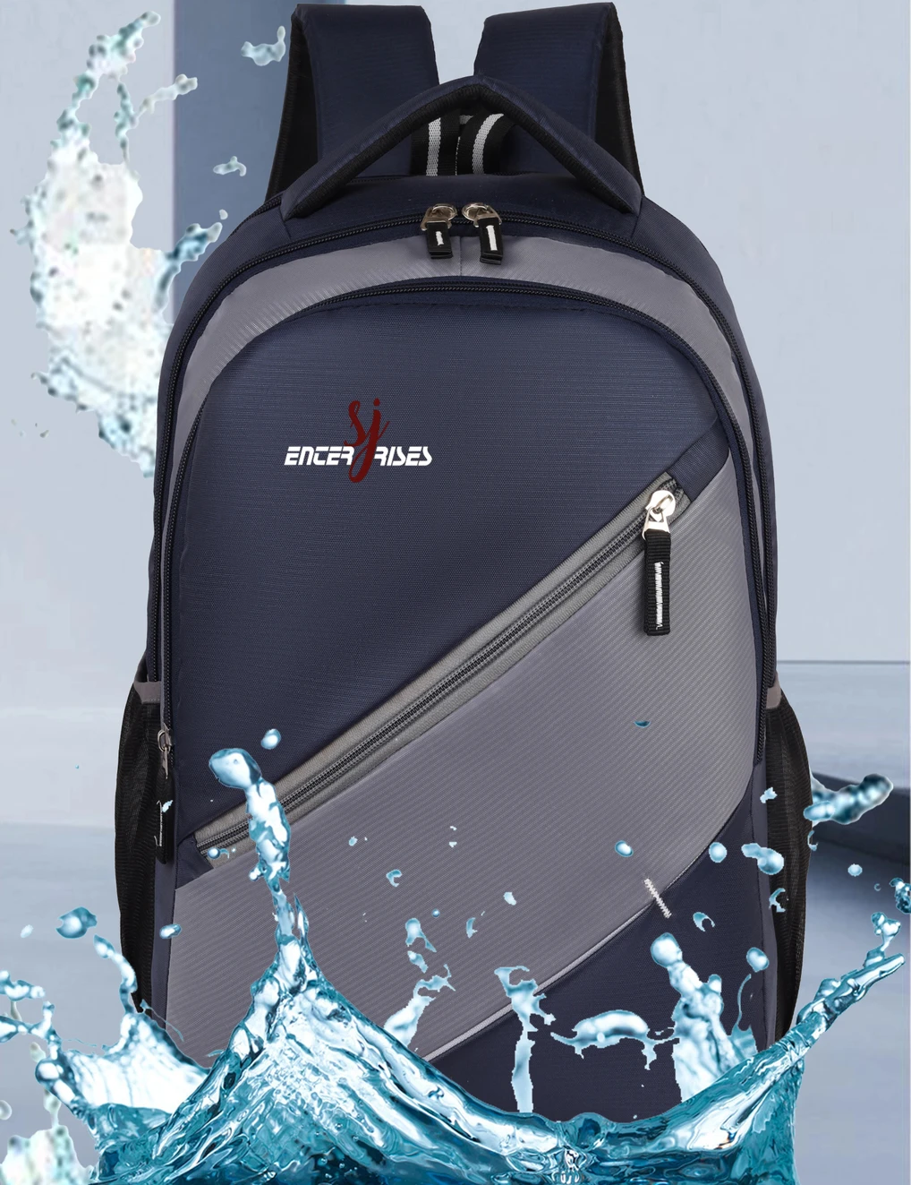 ₹357 Waterproof Stylish Backpack for School College and Travel Use
