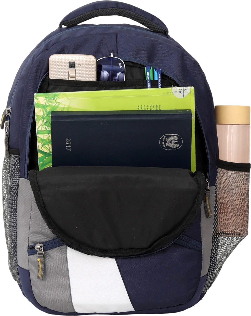 ₹366 Waterproof Laptop Backpack with Multi Pocket Storage Design