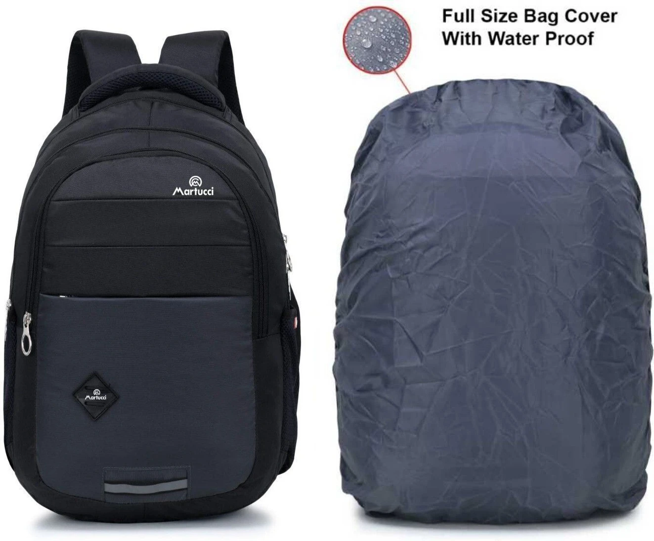₹463 Waterproof Laptop Backpack for School College and Travel