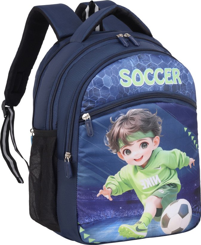 ₹321 Cute Waterproof Cartoon School Backpack for Kids Daily Use