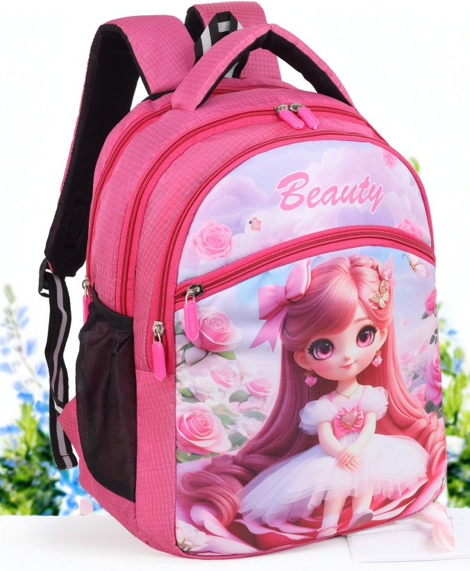₹321 Cute Waterproof Cartoon School Backpack for Kids Daily Use