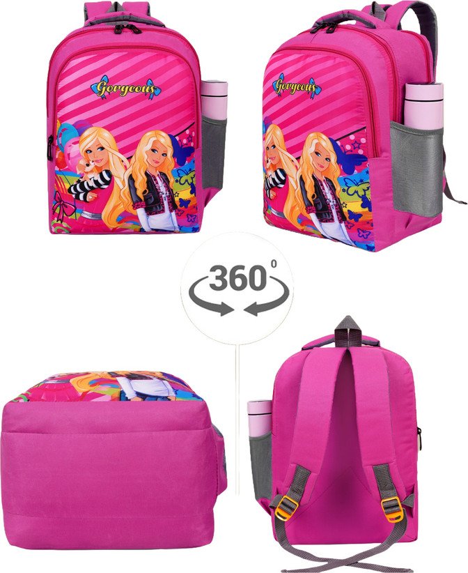 ₹347 Waterproof Barbie Lunch Bag for School Girls Daily Use