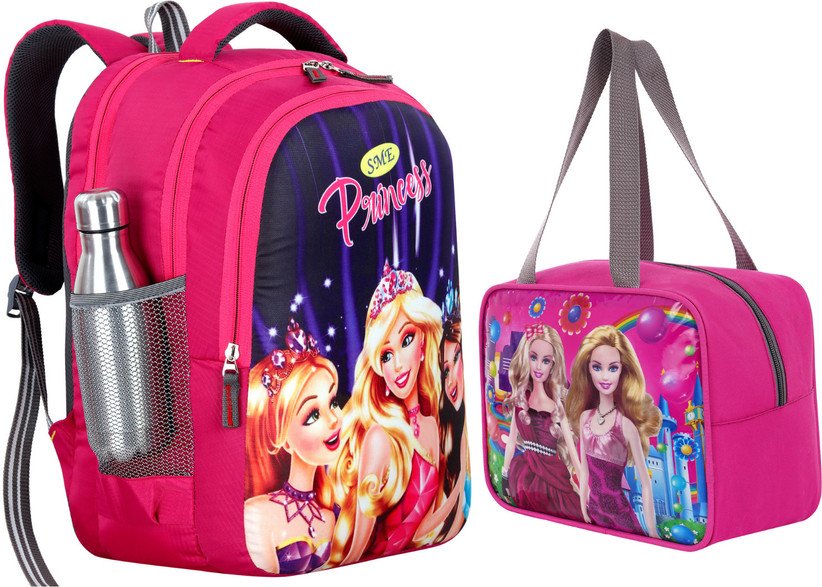 ₹360 Waterproof Princess Lunch Bag for School Kids Daily Meals