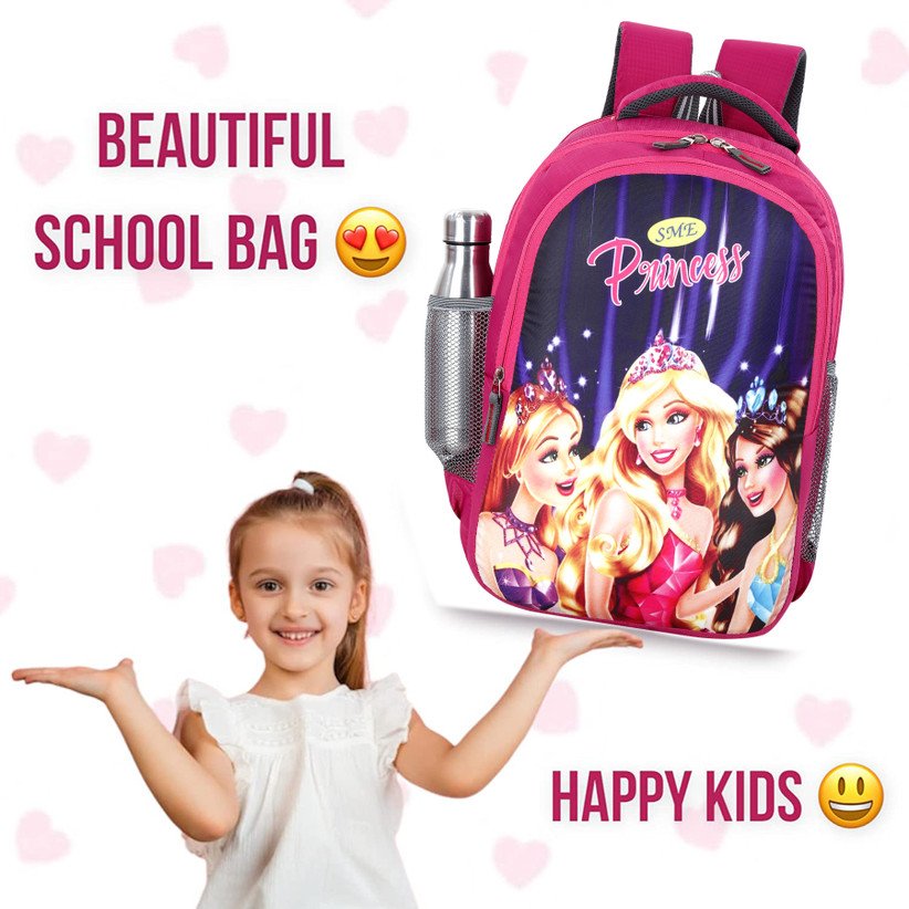 ₹360 Waterproof Princess Lunch Bag for School Kids Daily Meals