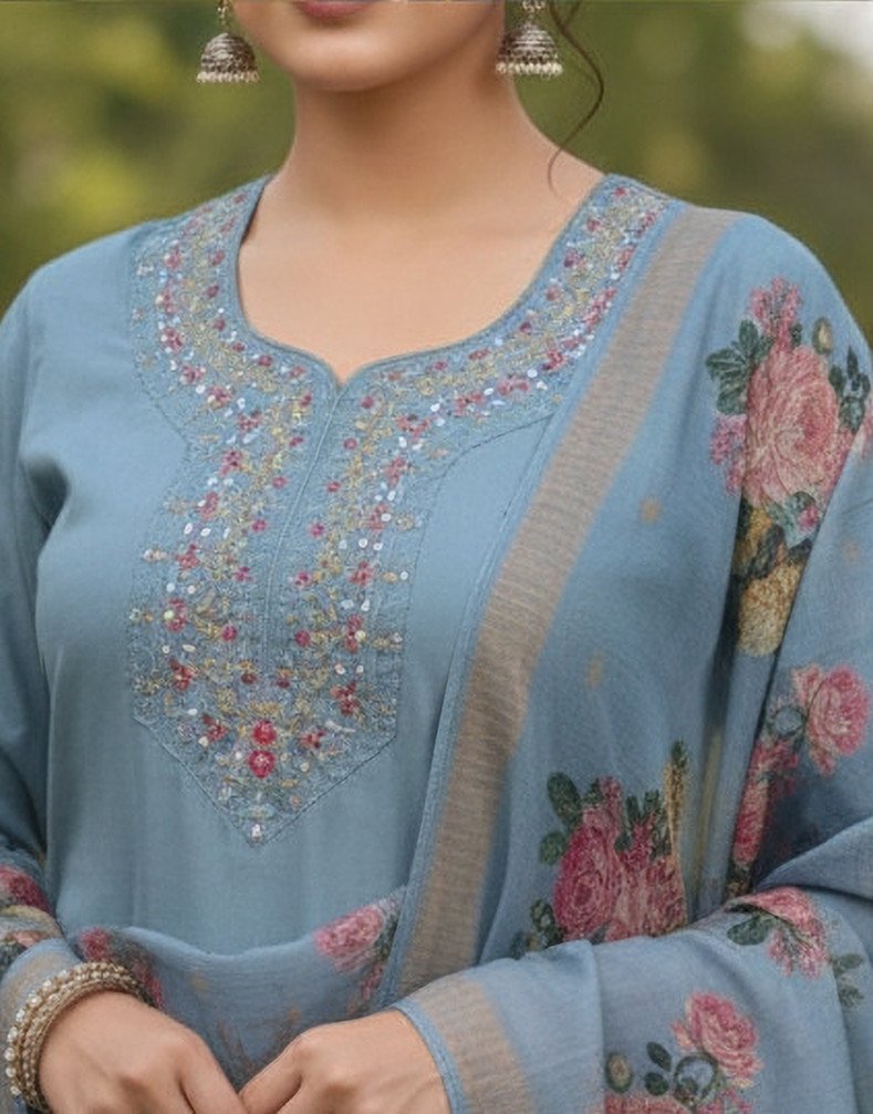 Finetune Fashion Kurta Pant Dupatta Set for Everyday Ethnic Style
