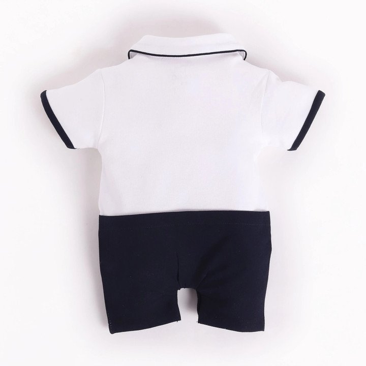 ₹371 Baby Boys Printed Cotton Romper for Soft Everyday Comfort