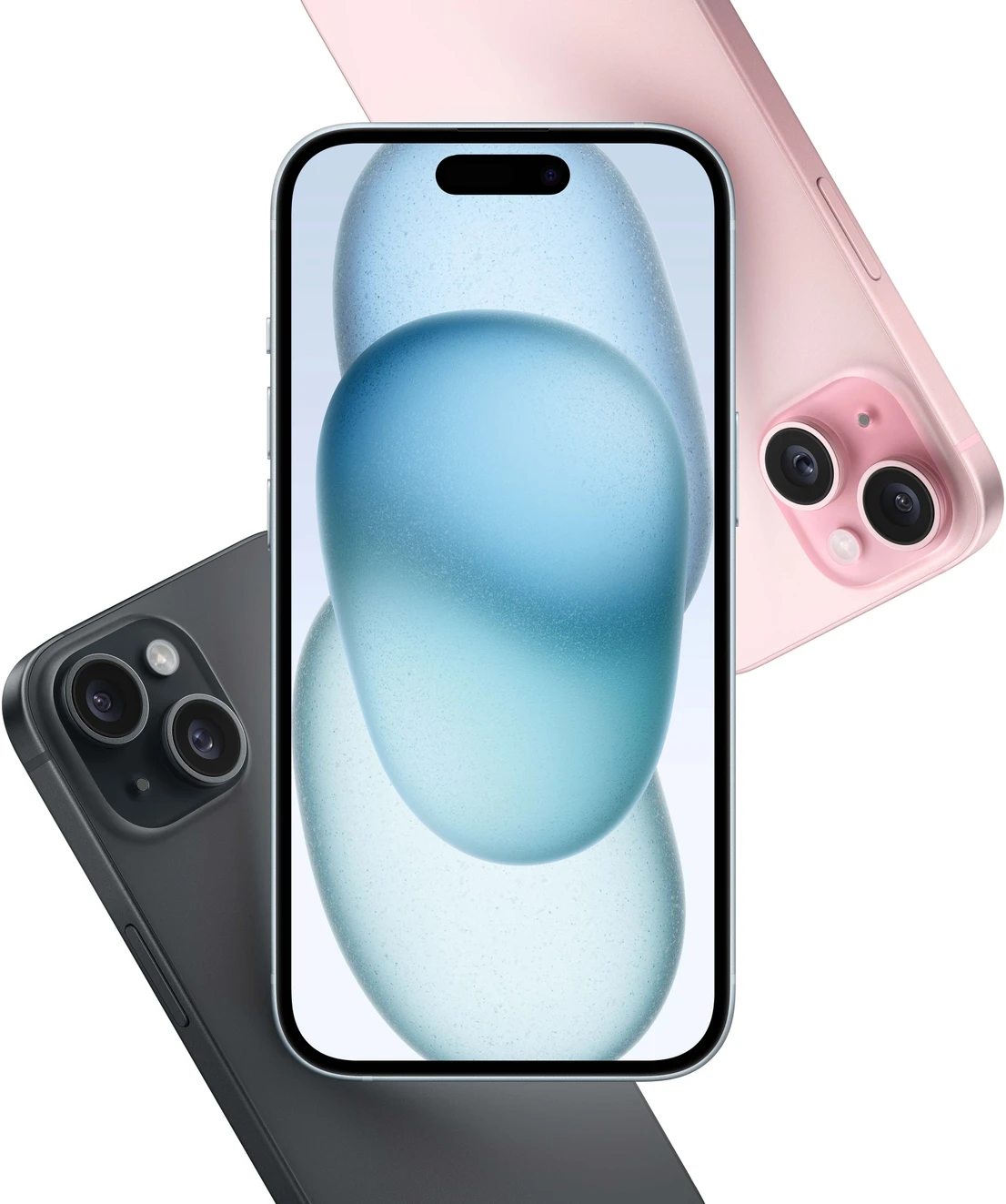 ₹56,900 Apple iPhone 15 Black 128GB with Dynamic Island and USB-C