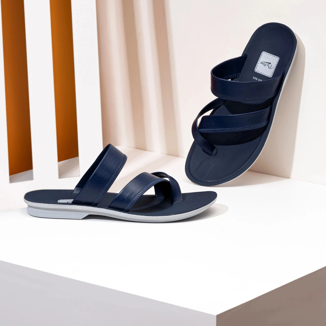 ₹307 PU Pine Men's Sandals with Soft Sole Support for Daily Comfort