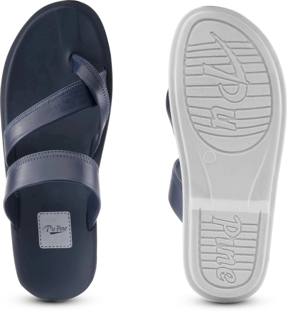 ₹307 PU Pine Men's Sandals with Soft Sole Support for Daily Comfort