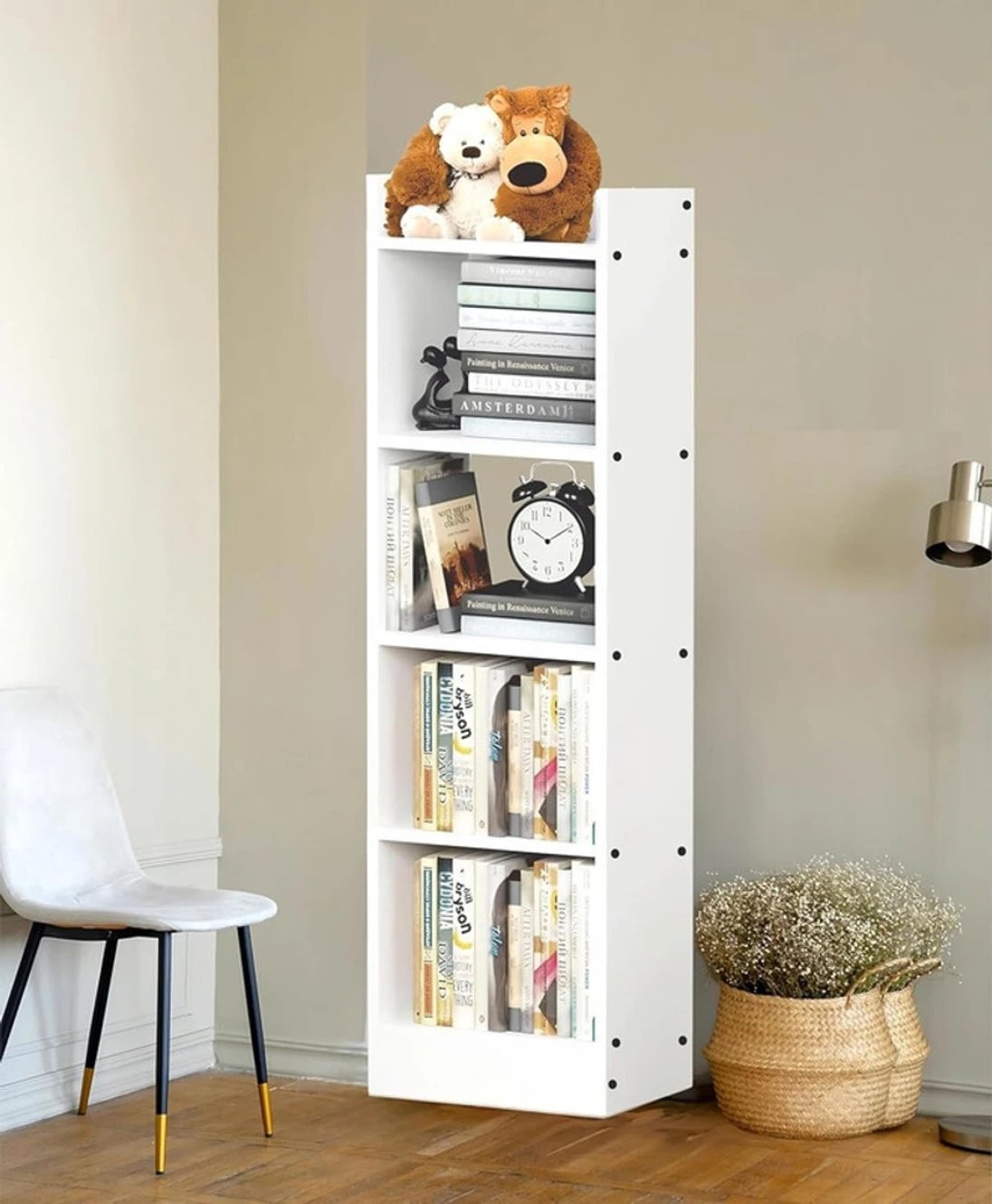 ₹1,806 5 Tier Open Bookshelf Organizer for Stylish Home Storage