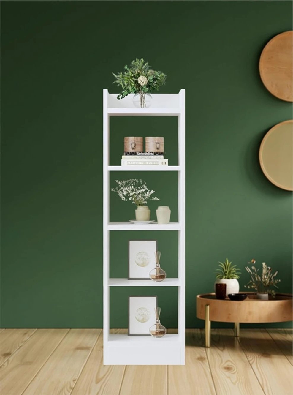 ₹1,806 5 Tier Open Bookshelf Organizer for Stylish Home Storage
