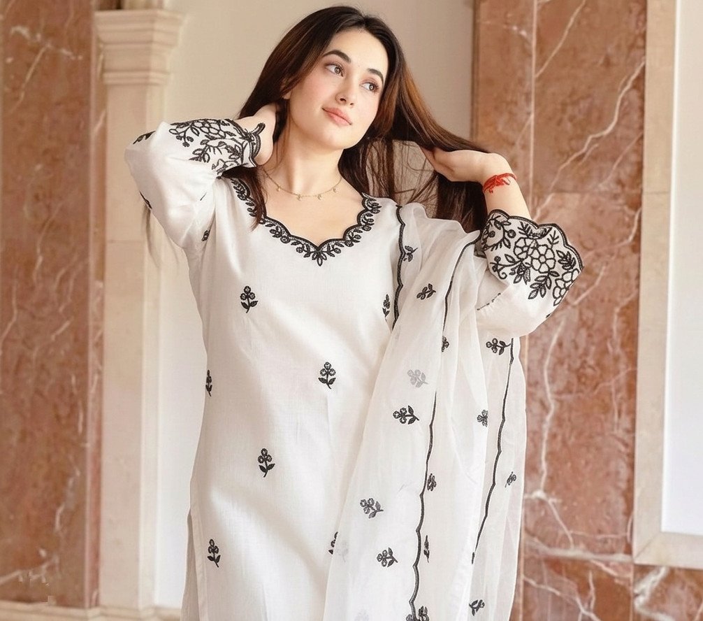 FashionHyp Women Kurta Pant Dupatta Set for Festive and Ethnic Wear