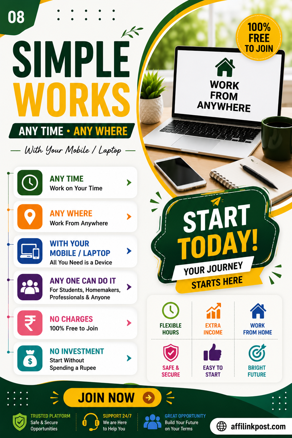 Earn Money Online for Free for every one | Join Now