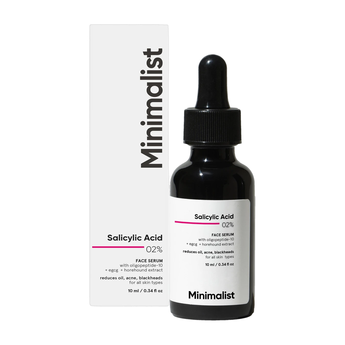 ₹224 Minimalist 2% Salicylic Acid Face Serum for Acne and Pore Care